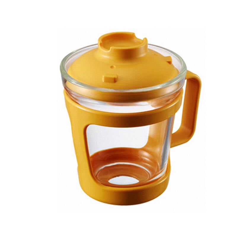 Ca Ăn M&igrave; Bằng Thủy Tinh Chịu Nhiệt LocknLock- 2 M&agrave;u (Trắng, V&agrave;ng) - LLG480 image number null